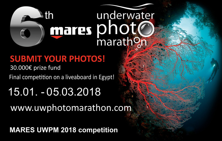 6th Mares Underwater Photo Marathon 2018
