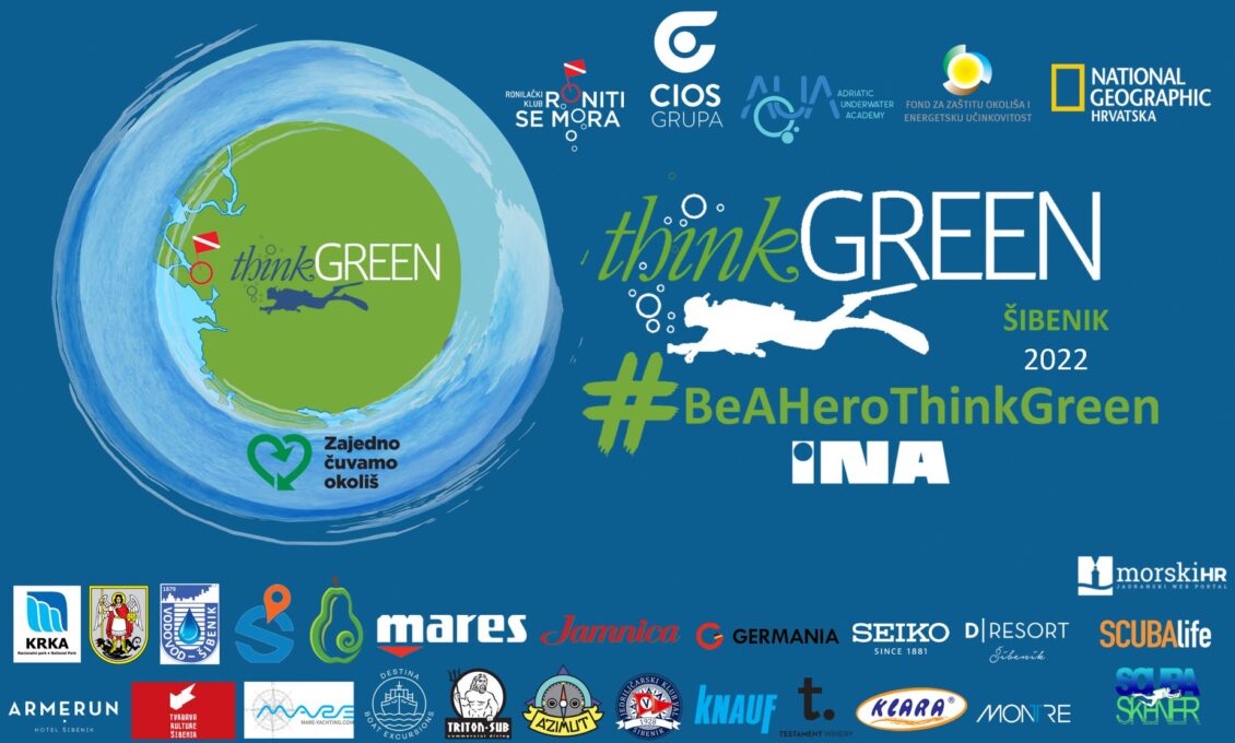 28. ekološka akcija Think green - Šibenik 2022.