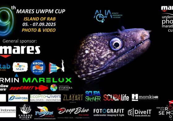9. MARES UNDERWATER PHOTO MARATHON CUP 2025 OTOK RAB,RAB, HRVATSKA 05.-07.rujna 2025
