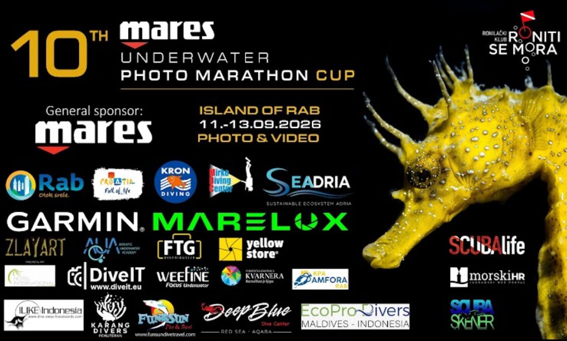 10. jubilarni MARES Underwater Photo Marathon Cup 2026